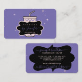 パープルピンク自家製マグタンブラー 名刺 (正面/裏面)