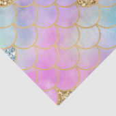 パープルピンク金ゴールドアクアグリッターマーメイドスパークル 薄葉紙 (詳細)