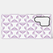 パープルピンホイール SAMSUNG GALAXYケース (裏面横)