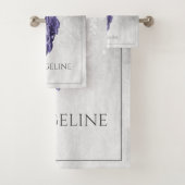 パープルピーコエレガントック バスタオルセット (インサイチュ)