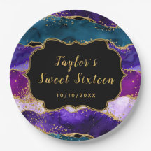 パープルピーコックアゲートSweet sixteen