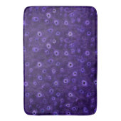 パープルピーコックパラダイス バスマット (正面縦)