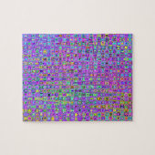 パープルピーコック ジグソーパズル (横)