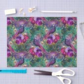 パープルピーコック 薄葉紙 (クラフト)