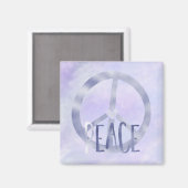 パープルピースサイン感動的引用文 マグネット (正面/裏面)