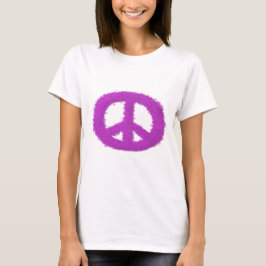 パープルピースサイン Tシャツ