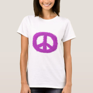 パープルピースサイン Tシャツ