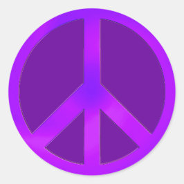 パープルピース ラウンドシール