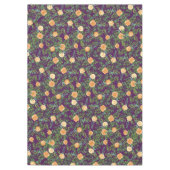 パープルピーチ結婚のフローラバラ テーブルクロス (正面)