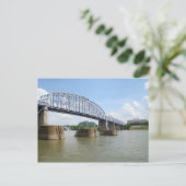 パープルピープルブリッジポストカード ポストカード (スタンド正面)