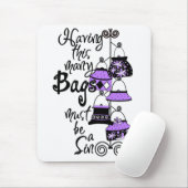 パープルファッションマウスパッド マウスパッド (マウス)