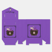 パープルファンシーマジックハロウィーン フェイバーボックス (見開き)