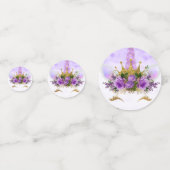 パープルファンタジーとゴールデンスターズユニコーン コンフェッティ (正面)