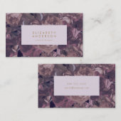 パープルファンタジー名刺 名刺 (正面/裏面)