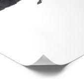 パープルファンタジー結婚のウェルカムポスター ポスター (角)