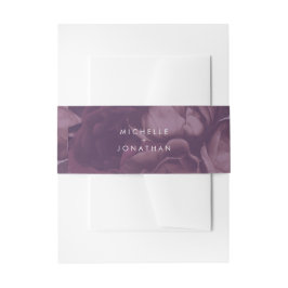 パープルファンタジー結婚ズ 招待状ベリーバンド