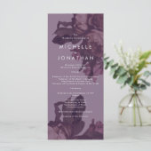 パープルファンタジー結婚式 プログラム (スタンド正面)