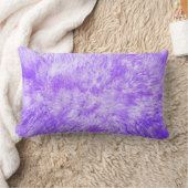 パープルファーフレンジー ランバークッション (ブランケット)