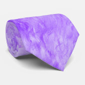 パープルファーフレンチネックタイ ネクタイ (ロール)
