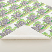 パープルファームハウスシェルパブランケット シェルパブランケット (3/4)