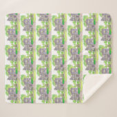 パープルファームハウスシェルパブランケット シェルパブランケット (正面(横))