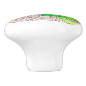 パープルファームハウスセラミックノブ セラミックノブ (側面)