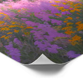 パープルフィールド ポスター (角)