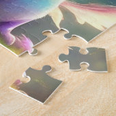 パープルフェアリードラゴンジグソーパズル ジグソーパズル (側面)