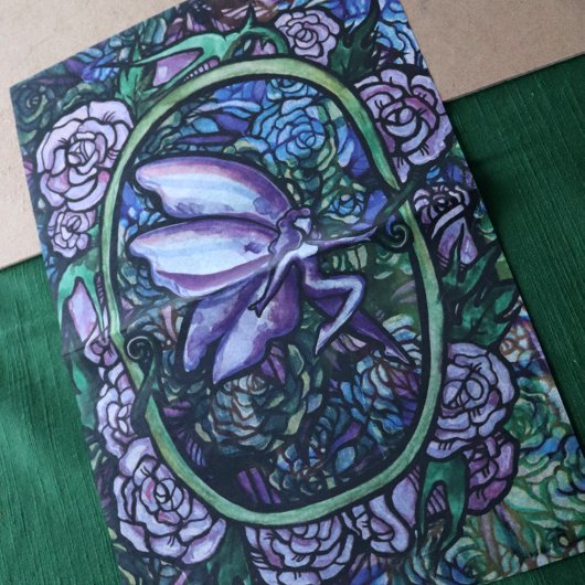 パープルフェアリーバラガーデンガーデナーズバラ 薄葉紙