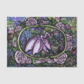 パープルフェアリーバラガーデンガーデナーズバラ 薄葉紙 (正面)