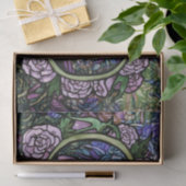 パープルフェアリーバラガーデンガーデナーズバラ 薄葉紙 (ギフト)