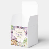 パープルフェアリーファーストベリーファースト誕生日 フェイバーボックス (オープン)