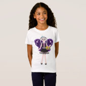 パープルフェアリープリンセス Tシャツ (正面フル)