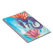 パープルフェアリー・ドラゴン ノートブック (右側)