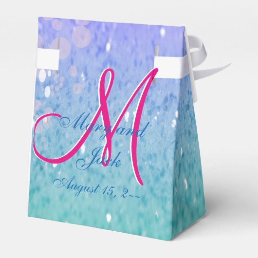 パープルフェイクグリッターパティオランタン紙吹雪グロー フェイバーボックス (裏面サイド)