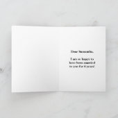 パープルフェイク金ゴールド6結婚周年記念+名称 カード (内部)