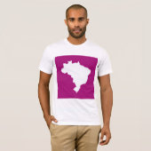 パープルフェスティバルブラジルEmporio Moffa Tシャツ (正面フル)