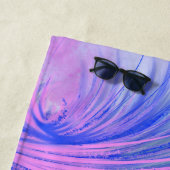 パープルフェニックス ビーチタオル (インサイチュ)