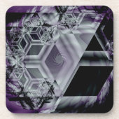 パープルフエコルクコースター コースター (正面)