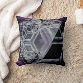パープルフエ装飾用クッション クッション (ブランケット)
