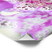 パープルフォックスグラブインフル開花 フォトプリント            (角)