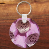 パープルフォックスグラブキーチェーン キーホルダー (正面)