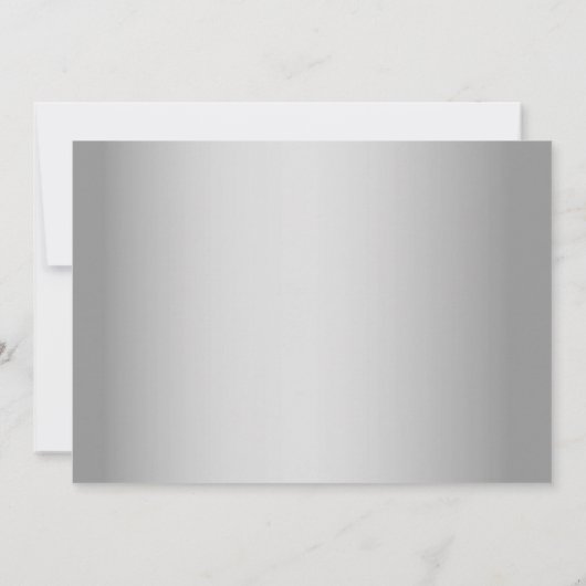 パープルフォトウェディング セーブザデート (裏面)