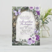 パープルフォレお洒落ストキンセアニェラ 招待状 (スタンド正面)