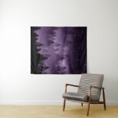パープルフォレスト銀河系ドリーム#1 #decor #art タペストリー (インサイチュ(横))