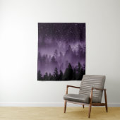 パープルフォレスト銀河系ドリーム#1 #decor #art タペストリー (インサイチュ)