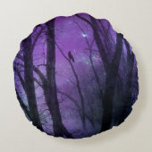 パープルフォレスト ラウンドクッション (裏面)