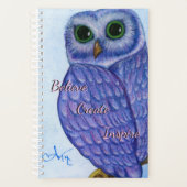 パープルフクロウプランナー プランナー手帳 (正面)