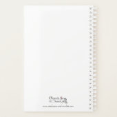 パープルフクロウプランナー プランナー手帳 (裏面)