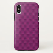 パープルフューシャ炭素繊維プリント Case-Mate iPhoneケース (裏面)